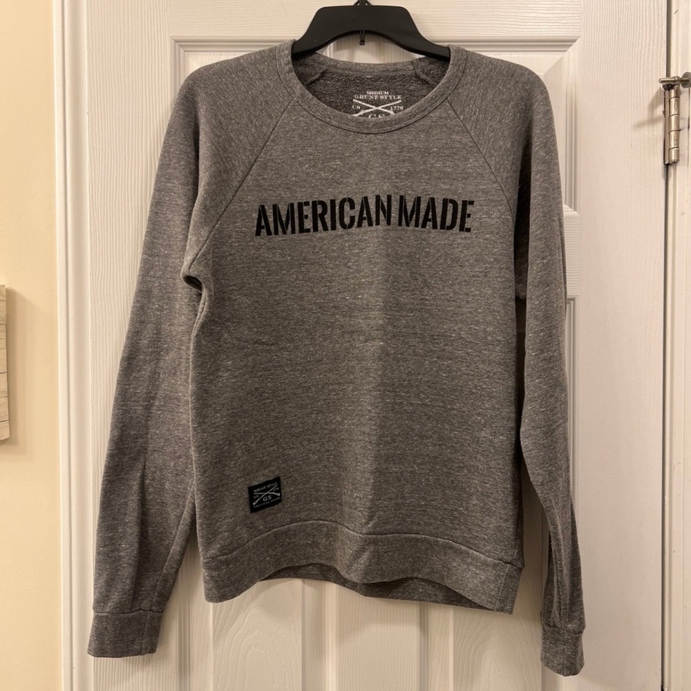 Grunt Style American Made Sweatshirt sz M